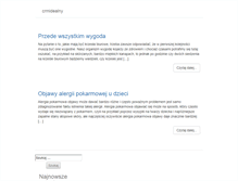 Tablet Screenshot of crmidealny.pl
